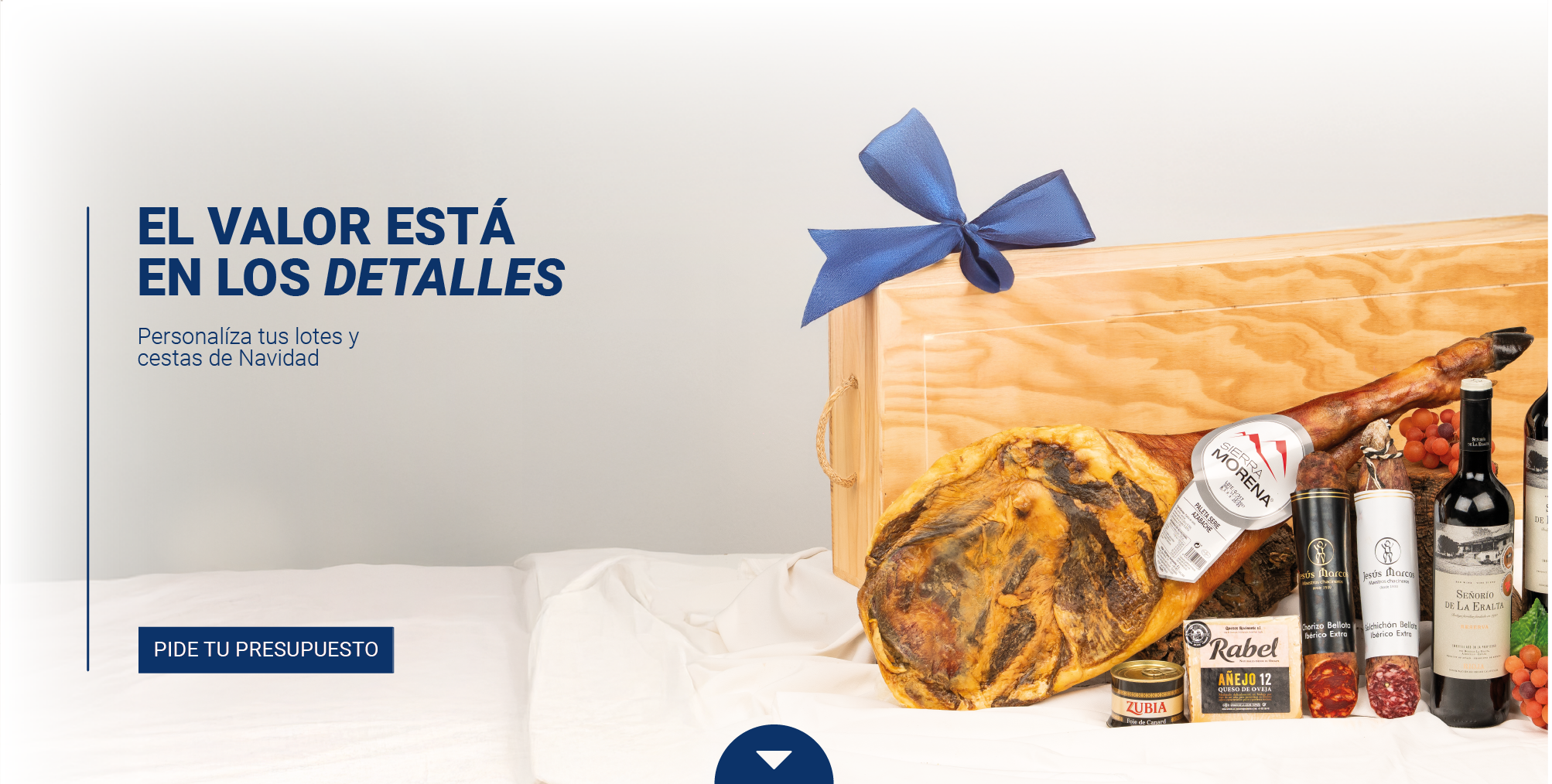 Personalizaci&oacute;n de cestas de navidad